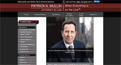 Desktop Screenshot of mullindefense.com